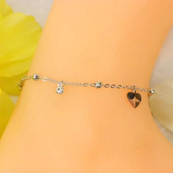 Minimalist Anklet, Sleek & Modern Design, Women’s Fashion, YC110172-A - Picture 3 of 10